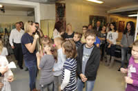 Deti tvoria v ateliéri Gordany Turuk