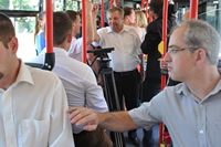 Prezentácia nových bratislavských trolejbusov