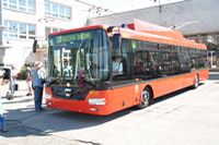 Prezentácia nových bratislavských trolejbusov