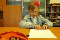 Súťaž v čítaní a písaní Braillovho písma