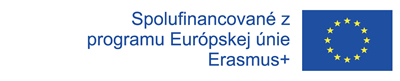 Logo Spolufinancované z programu Európskej Únie Erasmus+