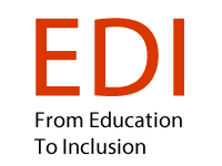 Logo EDI - From Education to Inclusion