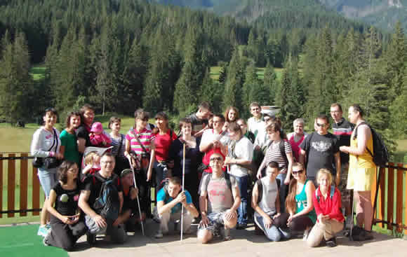 fotografia z mládežníckeho počítačového tábora pre zrakovo postihnutých - Reset fotografia z mládežníckeho počítačového tábora pre zrakovo postihnutých - Reset