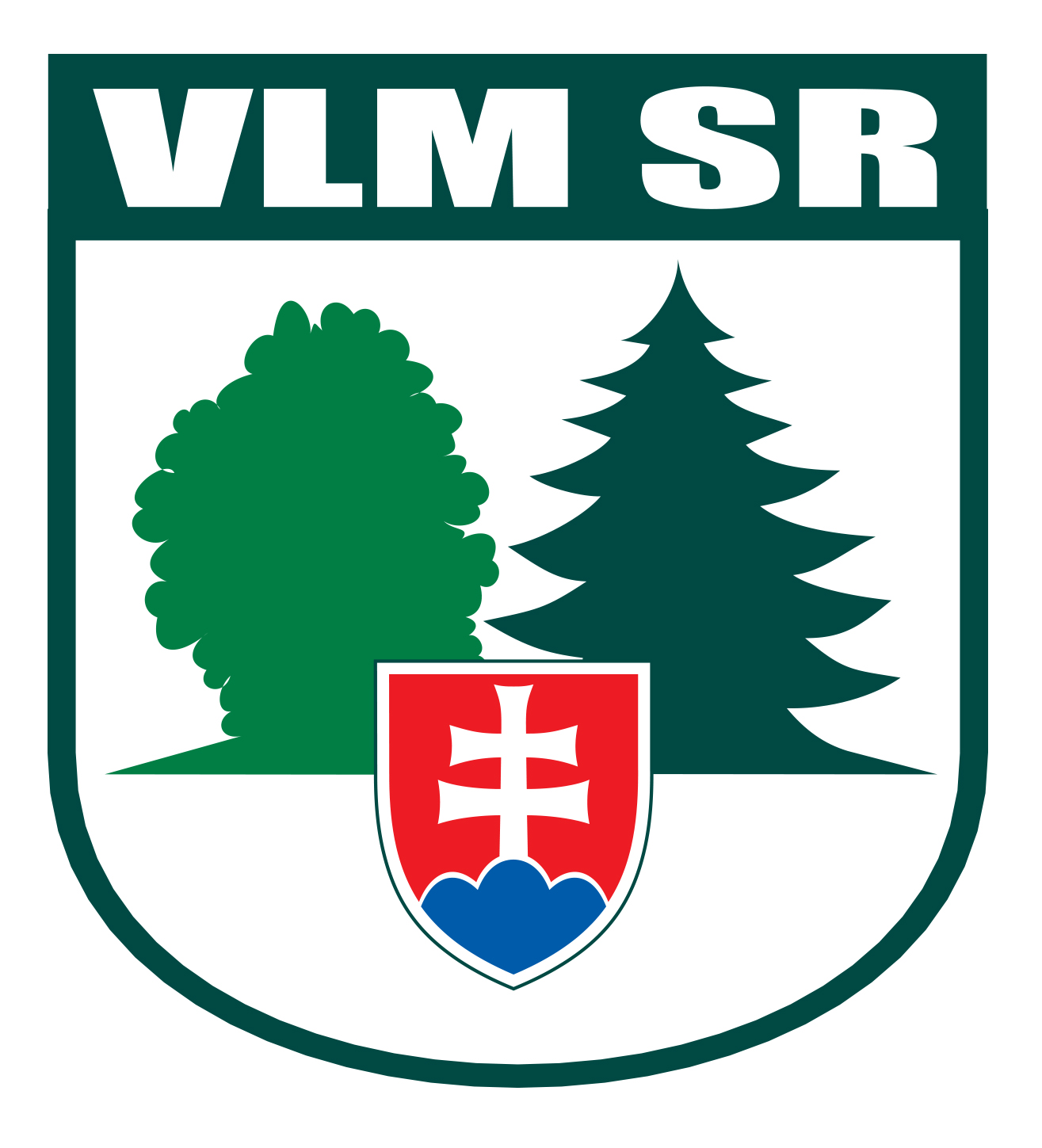 Logo Vojenských lesov SR