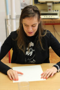 Porota zaznamenávala počet správne prečítaných slov