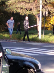 Signalizácia bielou palicou v Čadci