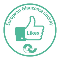 Logo Európskej glaukómovej spoločnosti 